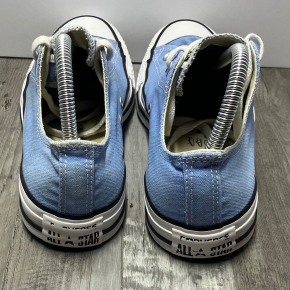 Converse Chuck Taylor All Star Low Top Sneakers Light Blue Women's Size 9 - Picture 5 of 7